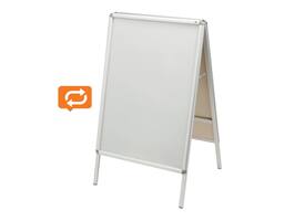 Stoepbord Nobo Essence 70x100cm met kliklijst