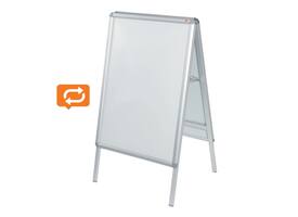 Stoepbord Nobo Essence A1 met kliklijst
