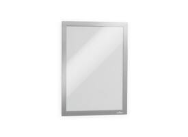 Duraframe Durable 487223 A4 zilvergrijs 2 stuks