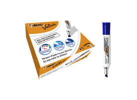 Whiteboardmarker Bic Velleda 1781 schuin large blauw