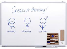 Whiteboard Legamaster Premium+ 60x90cm magnetisch emaille