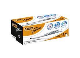 Whiteboardmarker Bic Velleda 1741 rond medium zwart