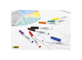 Whiteboardmarker Bic Velleda 1741 rond medium groen