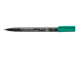 Viltstift Staedtler Lumocolor 313 permanent S groen
