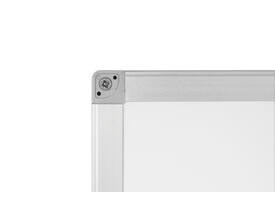 Whiteboard Quantore 90x120cm magnetisch gelakt staal
