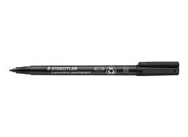 Viltstift Staedtler Lumocolor 317 permanent M zwart