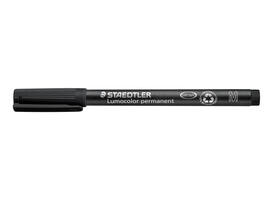 Viltstift Staedtler Lumocolor 317 permanent M zwart