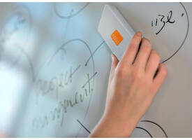 Whiteboardwisser Nobo magnetisch met verwisselbare strip
