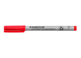 Viltstift Staedtler Lumocolor 316 non permanent F rood