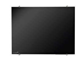 Glasbord Legamaster 90x120cm zwart