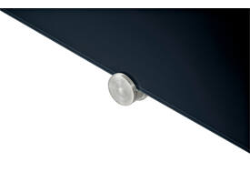 Glasbord Legamaster 90x120cm zwart