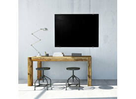 Glasbord Legamaster 90x120cm zwart