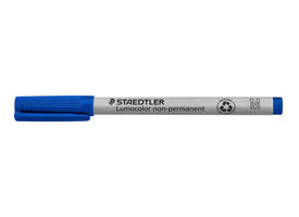 Viltstift Staedtler Lumocolor 315 non permanent M blauw