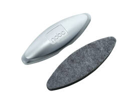 Glasbordwisser Nobo zilver