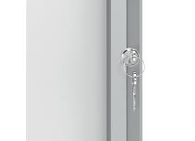 Binnenvitrine Nobo Premium Plus 8xA4 draaideur magnetisch