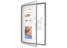 Binnenvitrine Nobo Premium Plus 9xA4 draaideur magnetisch