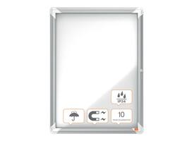 Buitenvitrine Nobo Premium Plus 4xA4 magnetisch