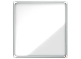 Buitenvitrine Nobo Premium Plus 12xA4 draaideur magnetisch