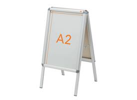 Stoepbord Nobo Essence A2 47,5x89cm met kliklijst