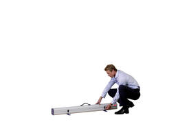 Projectiescherm Nobo draagbaar 122x162cm