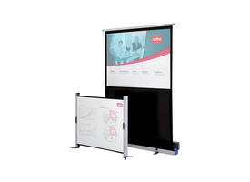 Projectiescherm Nobo draagbaar 122x162cm