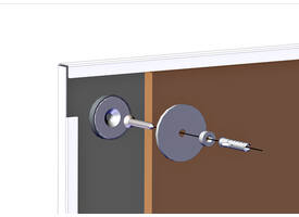 Whiteboard Legamaster Board-Up 75x75cm