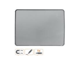 Whiteboard Nobo Slim Line 43x58cm zilver