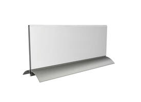 Tafelnaambord Europel 105x297mm acryl aluminium