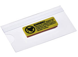 Badge Europel magnetisch 75x40mm