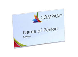 Badge Europel magnetisch 75x40mm