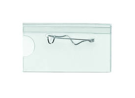 Badge Quantore met speld 40x60mm