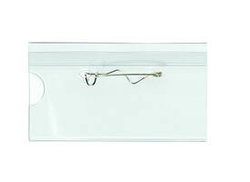 Badge Quantore met speld 40x75mm