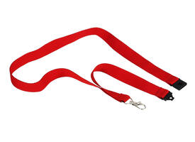 Badgekoord Europel rood