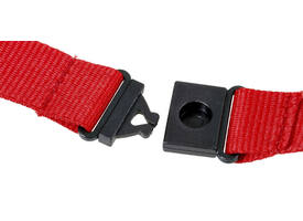 Badgekoord Europel rood
