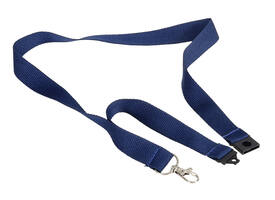 Badgekoord Europel donkerblauw