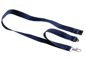 Badgekoord Europel donkerblauw