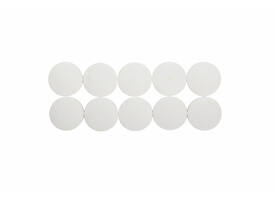 Magneet MAUL Solid 38mm 2500gr wit 10 stuks