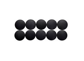 Magneet MAUL Solid 38mm 2500gr zwart 10 stuks