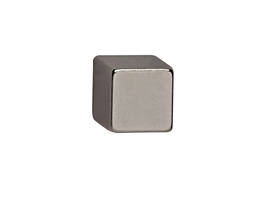 Magneet MAUL Neodymium kubus 10x10x10mm 3.8kg nikkel 4 stuks