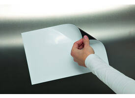 Magneetvel MAUL 200x300mm wit beschrijf- wisbaar en te knippen