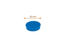 Magneet Nobo 30mm blauw 4 stuks