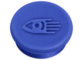 Magneet Legamaster 20mm 250gr blauw 8 stuks