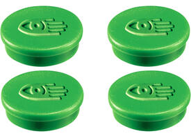 Magneet Legamaster 30mm 850gr groen 4 stuks