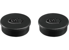Magneet Legamaster 35mm super 2500gr zwart 2 stuks