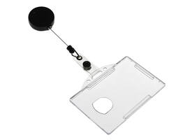 Pashouder Europel open met afroller 54x85mm