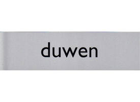 Infobord pictogram duwen 165x44mm