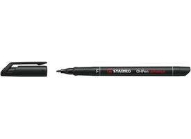 Viltstift STABILO OHpen 842/46 permanent rond fijn zwart