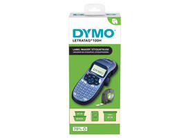 Labelprinter Dymo LetraTag 100H draagbaar abc 12mm blauw