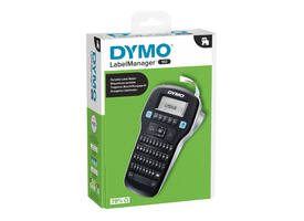 Labelprinter Dymo LabelManager 160 draagbaar qwerty 12mm zwart