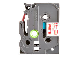 Labeltape Brother P-touch TZe-252 standaard 24mm rood op wit